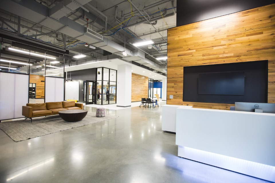 Lobby area of the hatchery